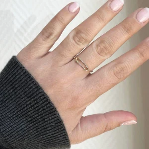 Bague ÉPINGLE À NOURRICE